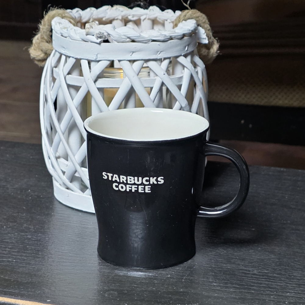16 oz Starbucks Bone China Classic mug  Black
